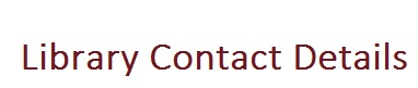 Contact Details